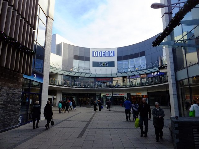 Eagles Meadow shopping centre, Wrexham