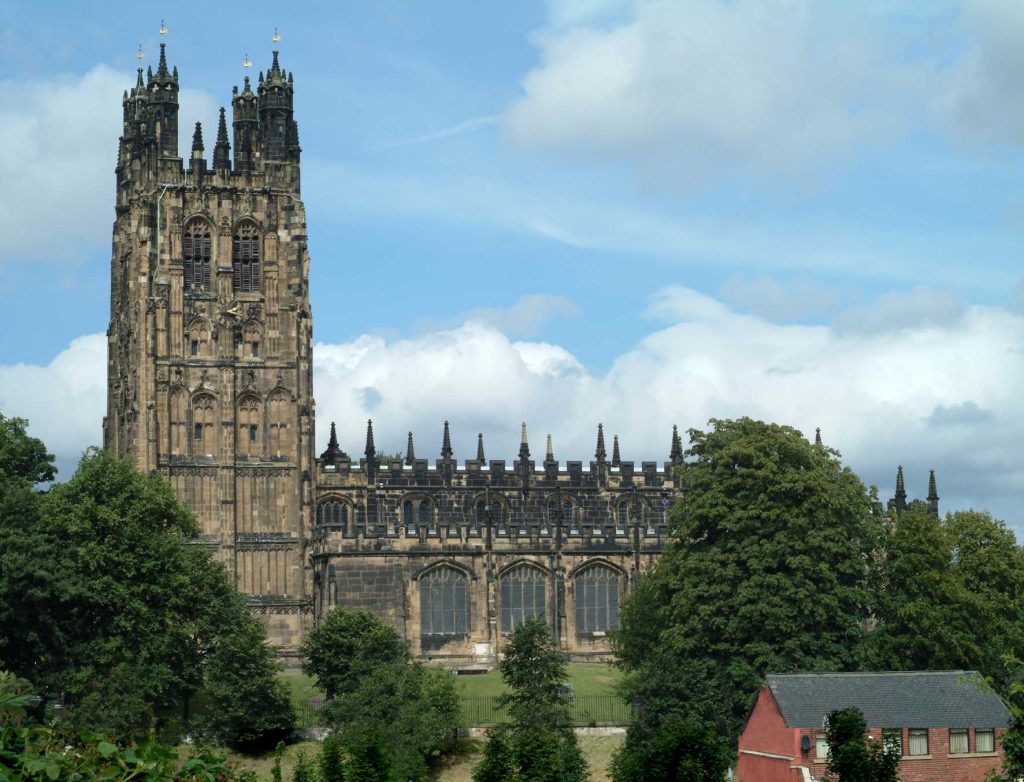St Giles Church tower, Wrexham