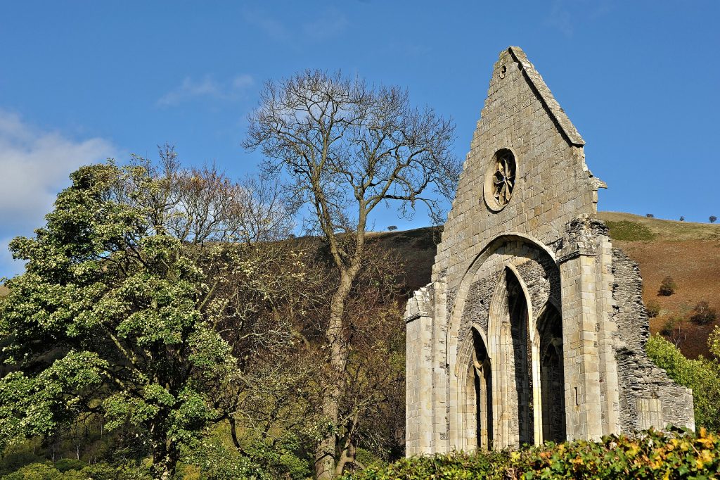 Valle Crucis Abbey near Llangollen